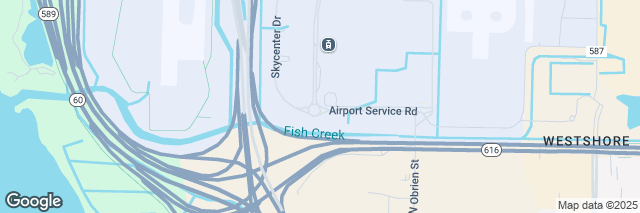 Google Maps Tampa Airport (TPA), Rental Car Center 5405 Airport Service Road, Tampa, FL 33607-1419, United States of America